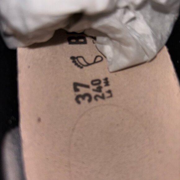 NEW | BIRKENSTOCK Unisex Dundee Plus Lace Up Ankle Bootie Shoe Black Suede EU37 - Picture 5 of 8